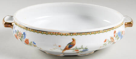 Golden Pheasant (Round) Round Vegetable No Lid