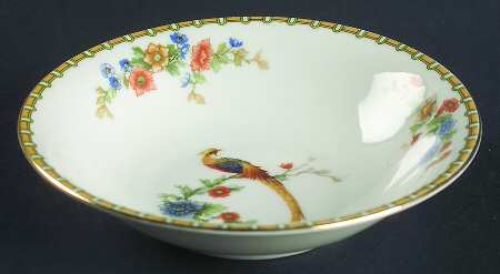 Golden Pheasant (Round) Fruit/Dessert (Sauce) Bowl