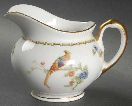 Golden Pheasant (Round) Creamer