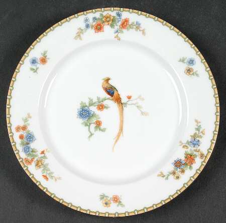 Golden Pheasant (Round) Dessert/Pie Plate