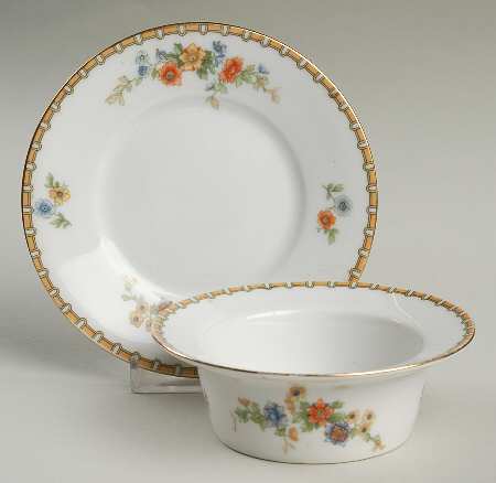 Golden Pheasant (Round) Ramekin & Saucer Set