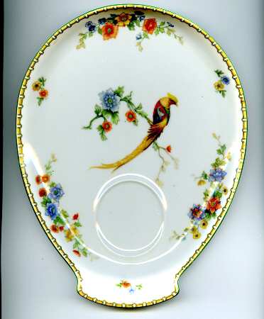 Golden Pheasant (Round) Snack Plate