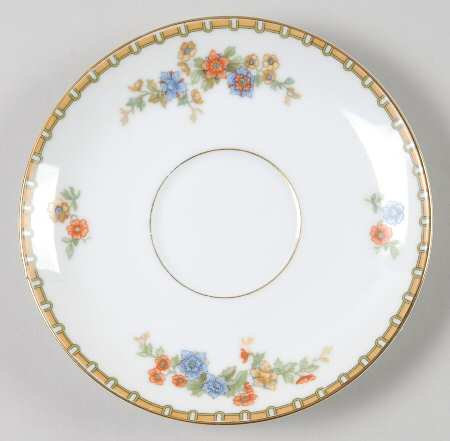 Golden Pheasant (Round) Saucer for Demitasse Cup
