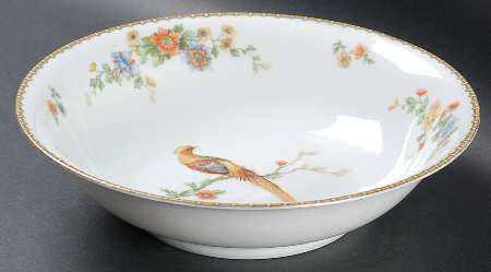 Golden Pheasant (Round) 9" Round Vegetable Bowl