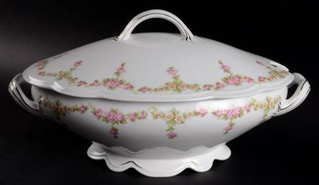 Rose China (Scalloped) Tureen &  Lid
