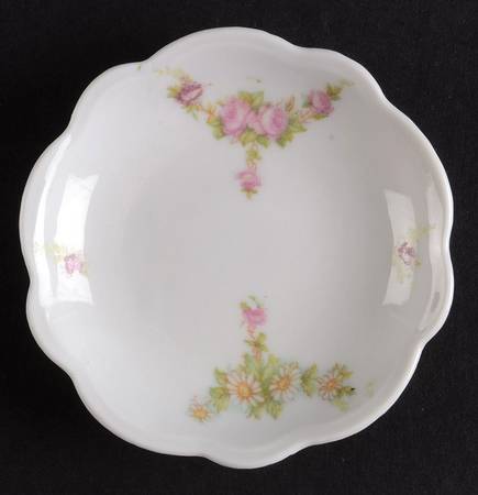 Rose China (Scalloped) Butter Pat