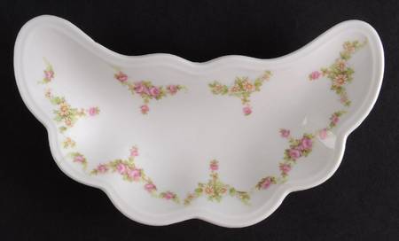 Rose China (Scalloped) Bone Dish
