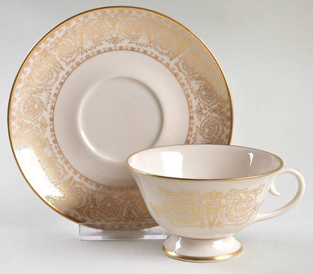 Albemarle Footed Cup & Saucer Set