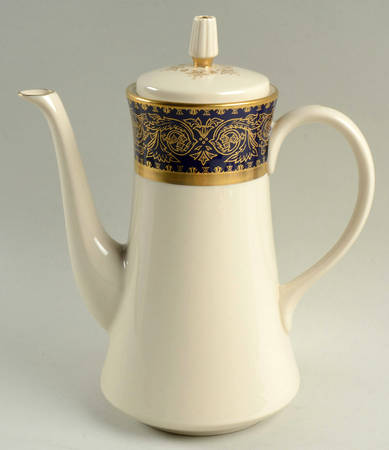 Albemarle Blue Coffee Pot & Lid