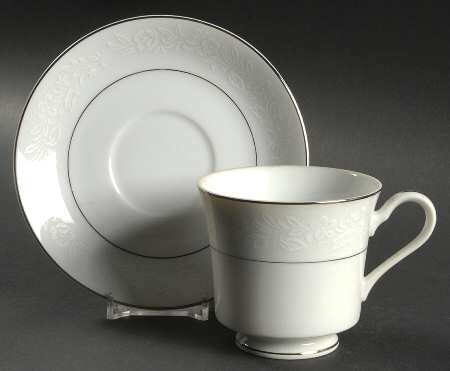 Chalet Footed Cup & Saucer Set