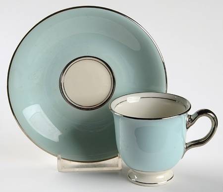 Celestial Footed Demitasse Cup & Saucer Set