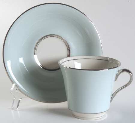 Celestial Flat Cup & Saucer Set