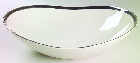 Ebony 10" Round Vegetable Bowl