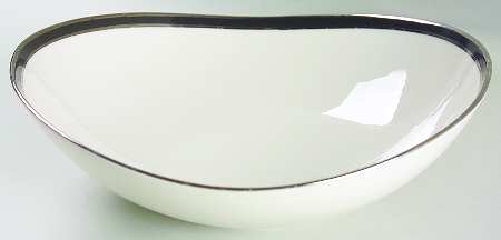 Ebony 8" Oval Vegetable Bowl