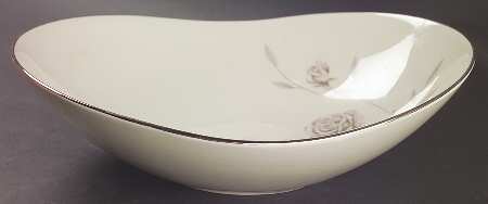Evening Rose 11" Oval Vegetable Bowl
