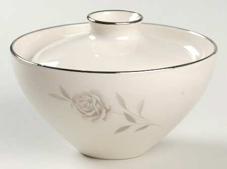 Evening Rose Sugar Bowl & Lid