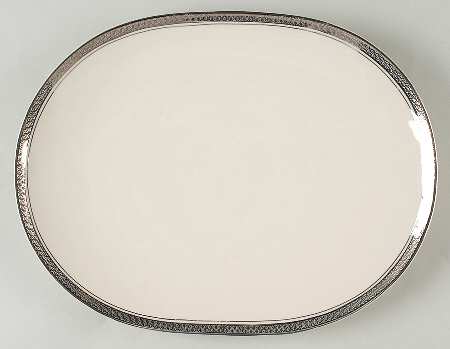 Finale Platinum 12" Oval Serving Platter