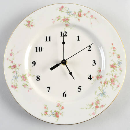 Roxanne 1-2" depth  Clock Plate HC