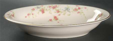 Roxanne 10" Oval Vegetable Bowl