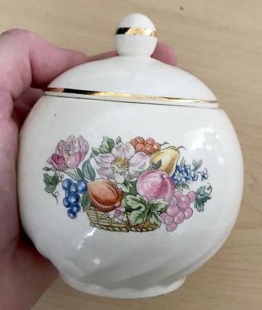 AMO1 Sugar Bowl & Lid