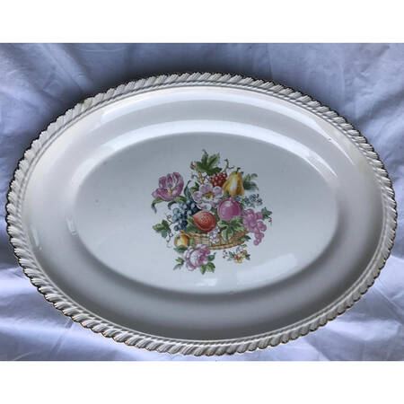 AMO1 14" Oval Serving Platter