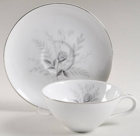 Irene Flat Cup & Saucer Set