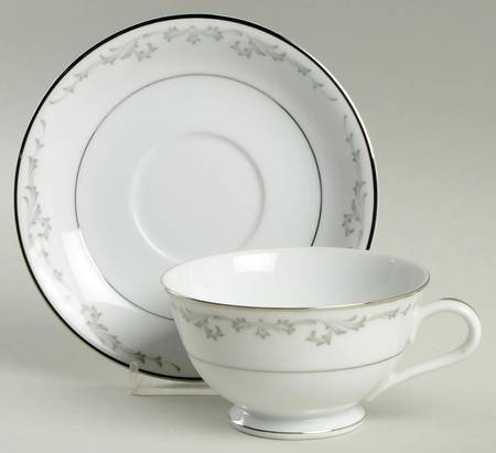 Monaco Footed Cup & Saucer Set