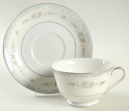Susan Footed Cup & Saucer Set