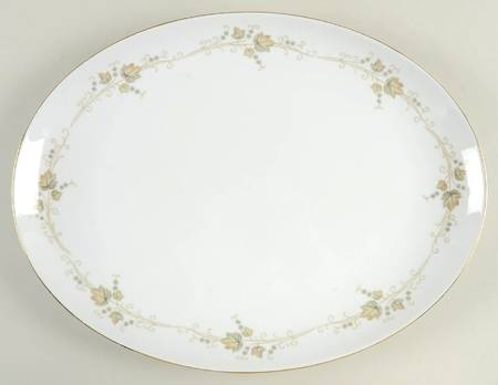 Adele 16" Oval Serving Platter