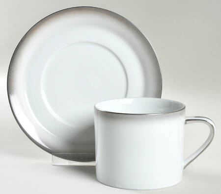 Angelique Flat Cup & Saucer Set