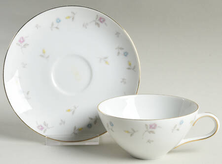 Annette Flat Cup & Saucer Set