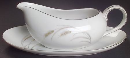 Autumn Breeze Gravy Boat & Underplate/Relish