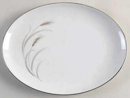 Autumn Breeze 12" Oval Serving Platter