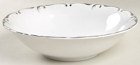 Imperial Platinum 9" Round Vegetable Bowl