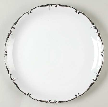 Imperial Platinum 12" Chop Plate (Round Platter)