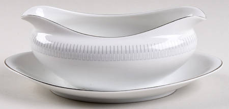 Interlude Gravy Boat with Attached Underplate