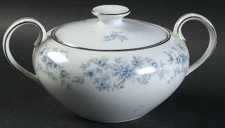 Misty Rose Sugar Bowl & Lid