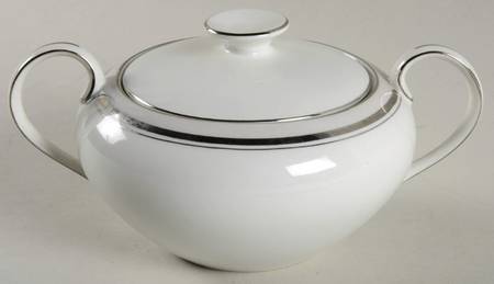 Pearl Mist Sugar Bowl & Lid