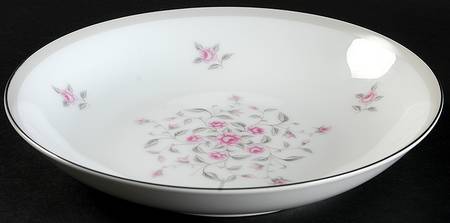 Rose Trellis Coupe Soup Bowl