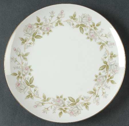 Rose Wreath Salad Plate