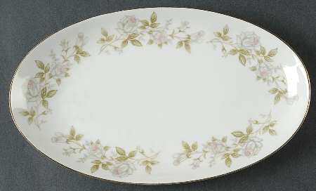 Rose Wreath Relish/Gravy Underplate