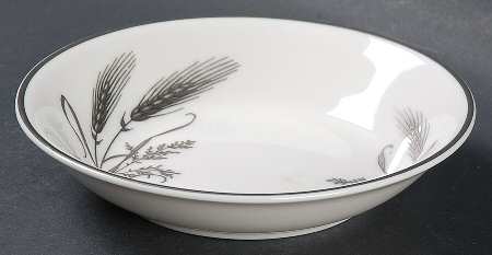 Ancestral Wheat (Platinum) Fruit/Dessert (Sauce) Bowl