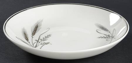 Ancestral Wheat (Platinum) Coupe Soup Bowl