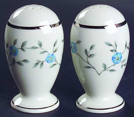 Blue Lace Salt & Pepper Set