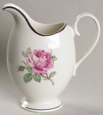 Manor Rose (Platinum Trim) Creamer