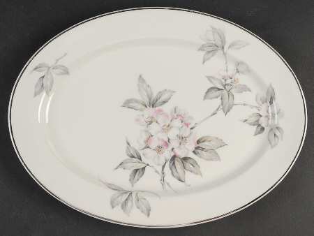 Spring Glory 13" Oval Serving Platter
