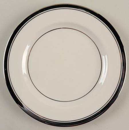 Wedding Band (Platinum Band) Bread & Butter Plate