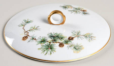 Woodland Lid for Round Vegetable