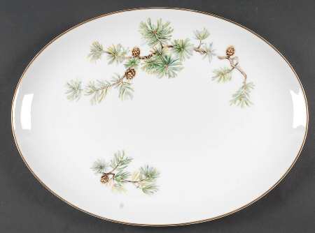Woodland 16" Oval Serving Platter