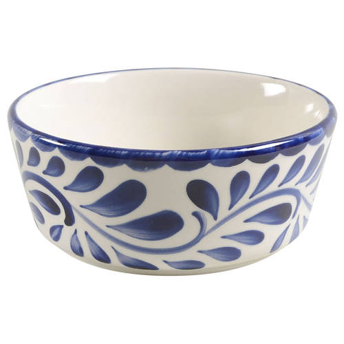 Puebla Blue Coupe Cereal Bowl by Anfora (Mexico)